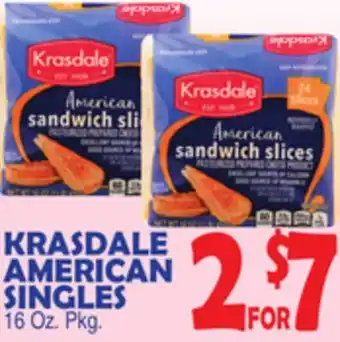 Bravo Supermarkets KRASDALE AMERICAN SINGLES offer