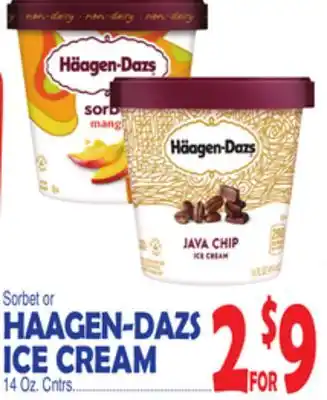 Bravo Supermarkets HAAGEN-DAZS ICE CREAM offer