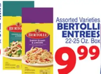 Bravo Supermarkets BERTOLLI ENTREES offer