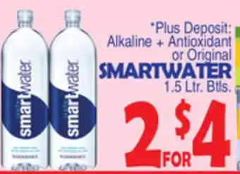 Bravo Supermarkets SMARTWATER offer