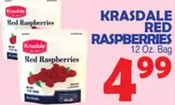 Bravo Supermarkets KRASDALE RED RASPBERRIES offer