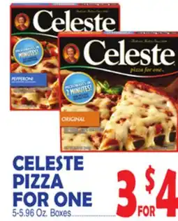 Bravo Supermarkets CELESTE PIZZA FOR ONE offer