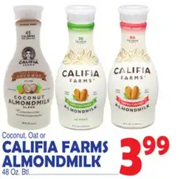 Bravo Supermarkets CALIFIA FARMS ALMONDMILK offer