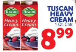 Bravo Supermarkets TUSCAN HEAVY CREAM offer