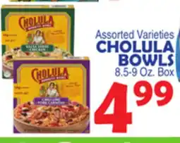 Bravo Supermarkets CHOLULA BOWLS offer