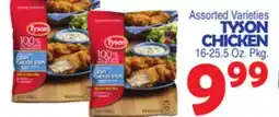 Bravo Supermarkets TYSON CHICKEN offer