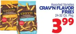 Bravo Supermarkets CRAV'N FLAVOR FRIES offer