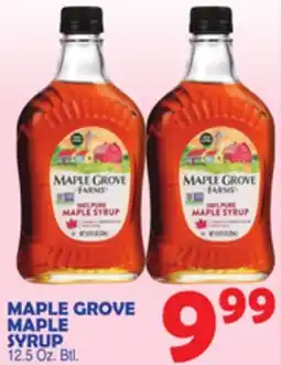 Bravo Supermarkets MAPLE GROVE MAPLE SYRUP offer