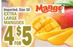 Bravo Supermarkets EXTRA LARGE MANGOES offer