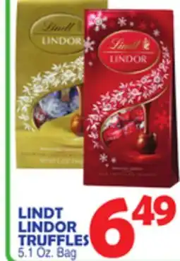 Bravo Supermarkets LINDT LINDOR TRUFFLES offer