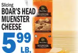 Bravo Supermarkets BOAR'S HEAD MUENSTER CHEESE offer