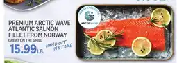 Kings Food Markets PREMIUM ARCTIC WAVE ATLANTIC SALMON FILLET FROM NORWAY offer