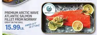 Kings Food Markets PREMIUM ARCTIC WAVE ATLANTIC SALMON FILLET FROM NORWAY offer