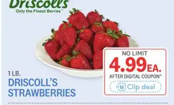 Kings Food Markets DRISCOLL'S STRAWBERRIES offer