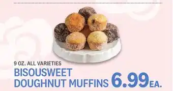 Kings Food Markets BISOUSWEET DOUGHNUT MUFFINS offer