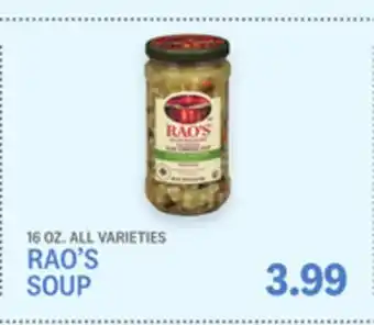 Kings Food Markets RAO'S SOUP offer