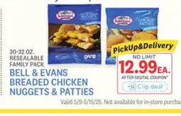 Kings Food Markets BELL & EVANS BREADED CHICKEN NUGGETS & PATTIES offer