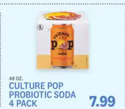 Kings Food Markets CULTURE POP PROBIOTIC SODA 4 PACK offer