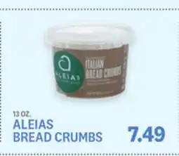 Kings Food Markets ALEIAS BREAD CRUMBS offer