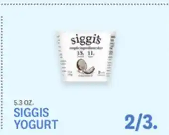 Kings Food Markets SIGGIS YOGURT offer