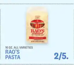 Kings Food Markets RAO'S PASTA offer