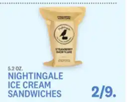 Kings Food Markets NIGHTINGALE ICE CREAM SANDWICHES offer