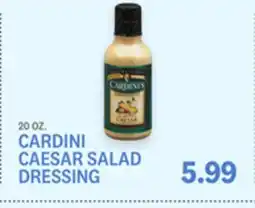 Kings Food Markets CARDINI CAESAR SALAD DRESSING offer
