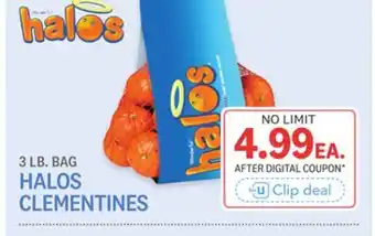 Kings Food Markets HALOS CLEMENTINES offer