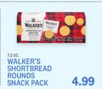 Kings Food Markets WALKER'S SHORTBREAD ROUNDS SNACK PACK offer
