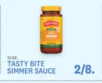 Kings Food Markets TASTY BITE SIMMER SAUCE offer
