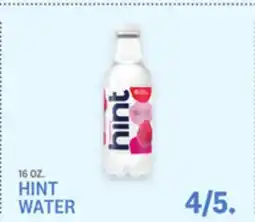 Kings Food Markets HINT WATER offer