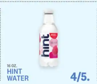 Kings Food Markets HINT WATER offer