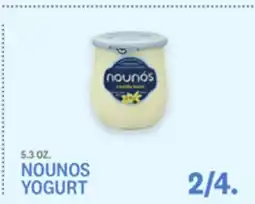 Kings Food Markets NOUNOS YOGURT offer