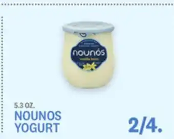 Kings Food Markets NOUNOS YOGURT offer