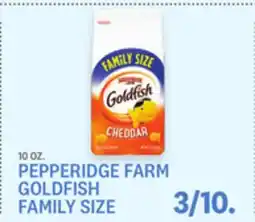 Kings Food Markets PEPPERIDGE FARM GOLDFISH FAMILY SIZE offer