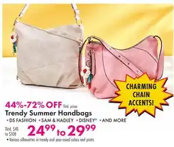 Boscov's Trendy Summer Handbags offer