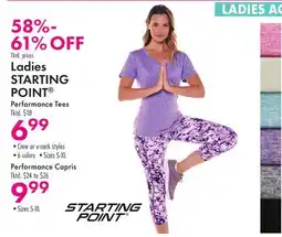 Boscov's Ladies STARTING POINT offer