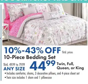 Boscov's 10-Piece Bedding Set offer