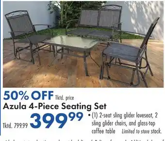 Boscov's Azula 4-Piece Seating Set offer