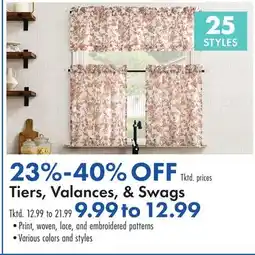 Boscov's Tiers, Valances, & Swags offer