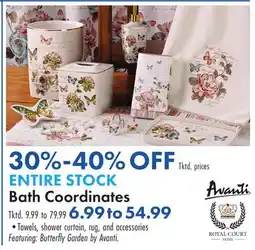 Boscov's Bath Coordinates offer