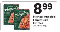 ACME Michael Angelo's Family Size Entrées offer