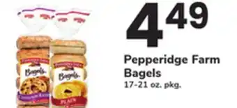 ACME Pepperidge Farm Bagels offer