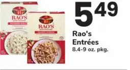 ACME Rao's Entrées offer