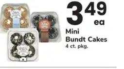 ACME Mini Bundt Cakes offer