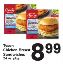 ACME Tyson Chicken Breast Sandwiches offer