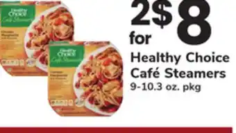 ACME Healthy Choice Café Steamers offer