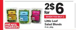 ACME Little Leaf Salad Blends offer