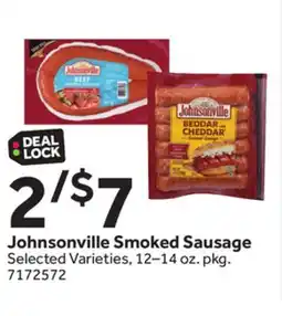 Stop&Shop Johnsonville Smoked Sausage offer