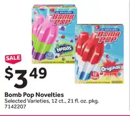 Stop&Shop Bomb Pop Novelties offer